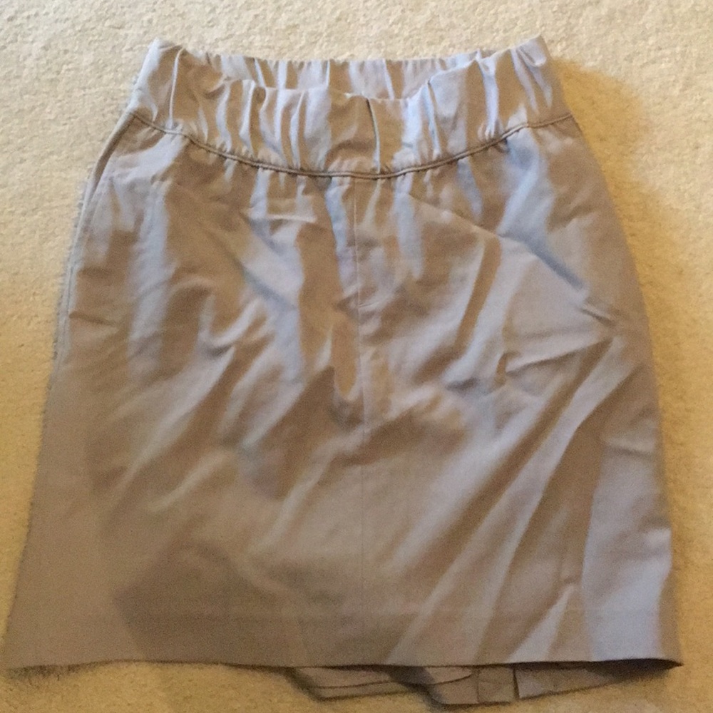 Grey Gap Maternity Skirt