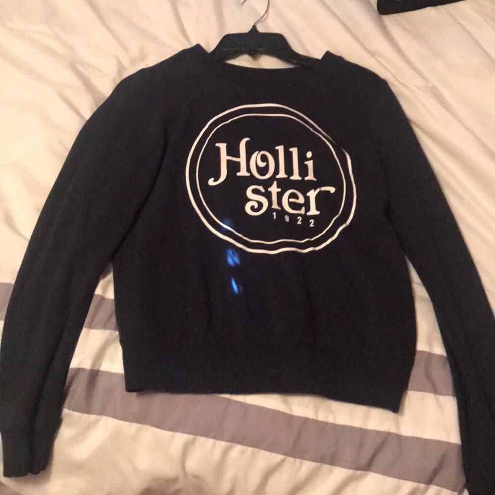 Hollister sweater.