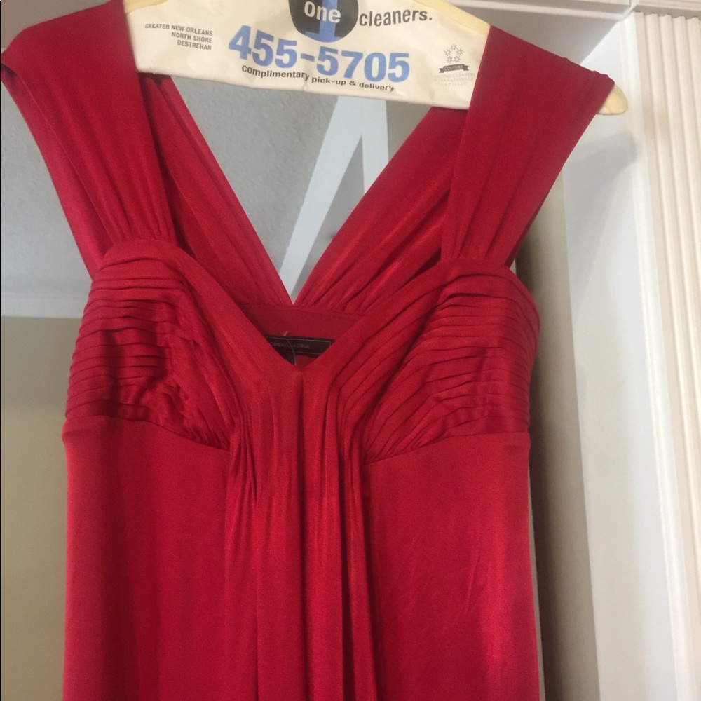 Red gown dress