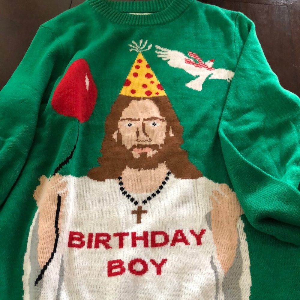 Tipsy Elves Ugly Sweater Men’s L
