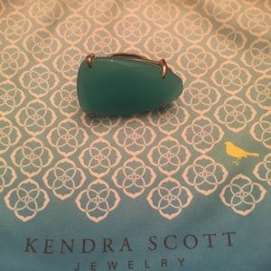 Kendra Scott Aquamarine Ring Size 8