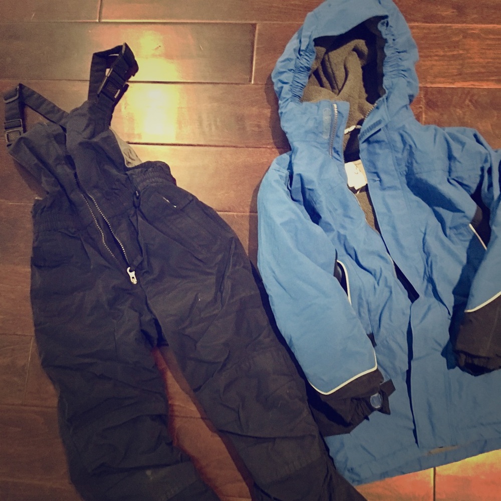 Boys Lands End Ski set