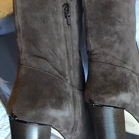 MICHAEL KORS SUEDE KNEE HIGH BOOTS NIB SIZE 10 - Picture 8 of 8