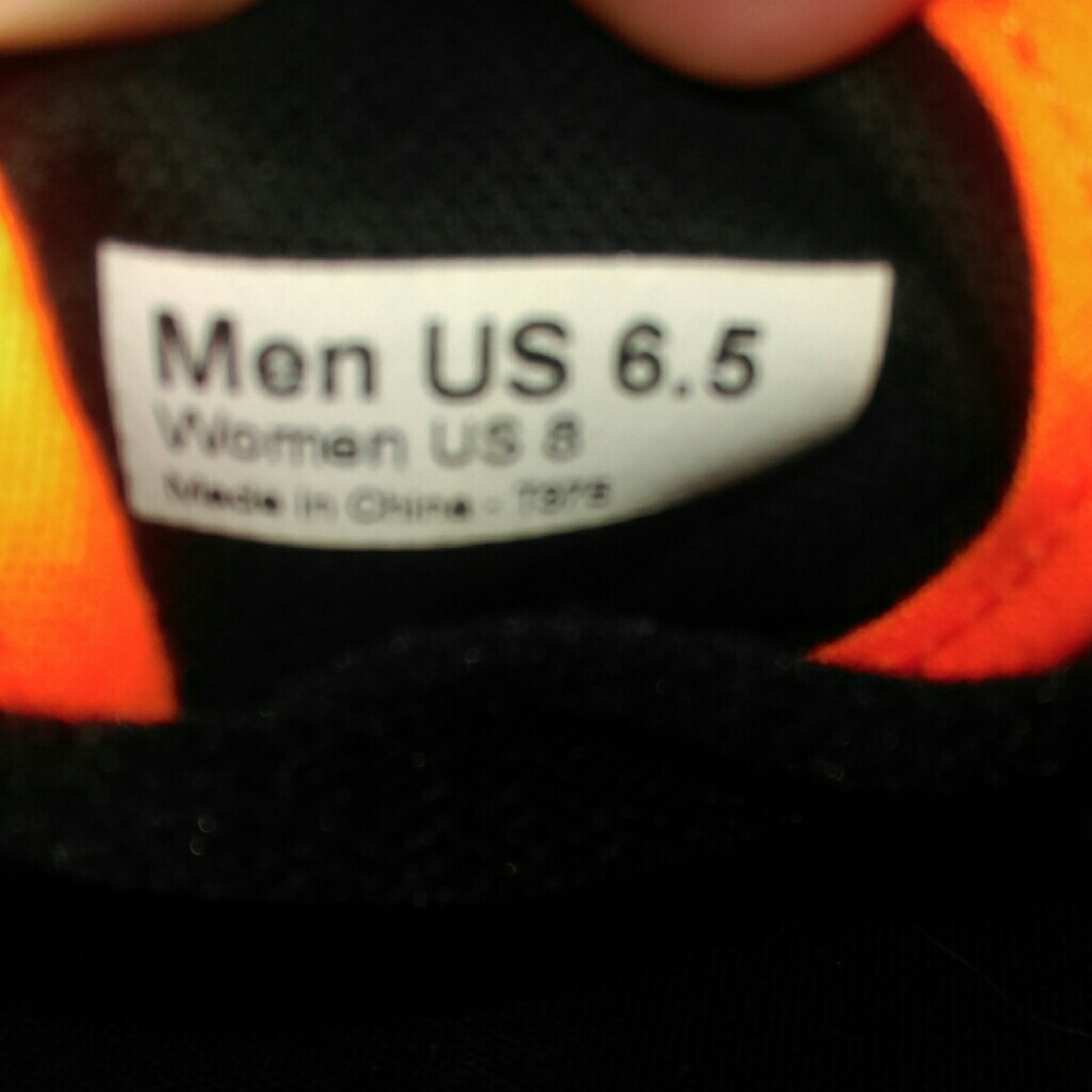 SOLD VANS Authentic Neon Orange - Picture 2 of 8