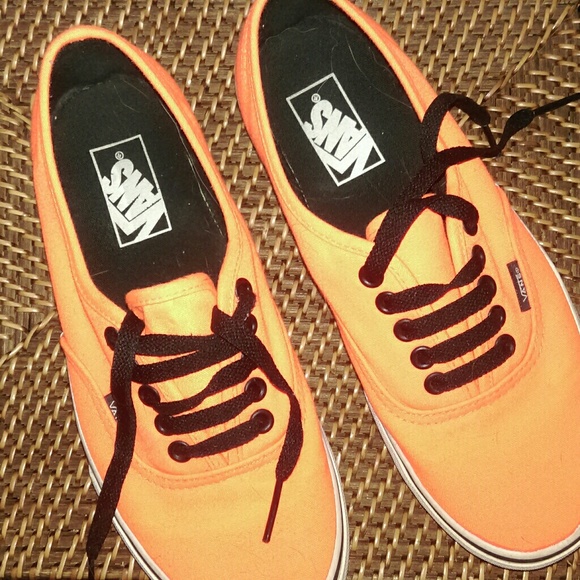 SOLD VANS Authentic Neon Orange - Picture 8 of 8