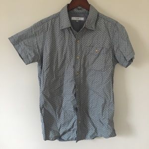 Men's Blue Button-up
