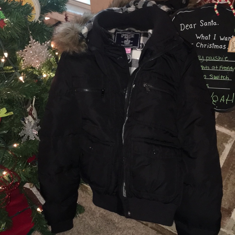 VS PINK Puffer Jacket (circa 2008-2009)