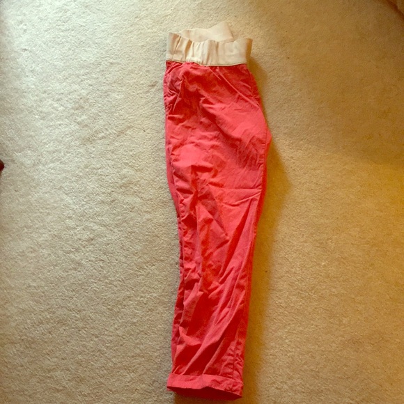 GAP Maternity Best Girlfriend cropped pants - Picture 1 of 4