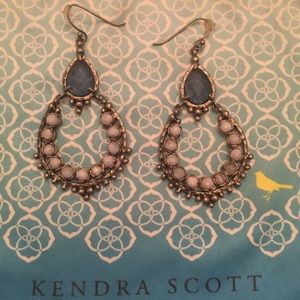 Exclusive Kendra Scott Blue Drop Earrings