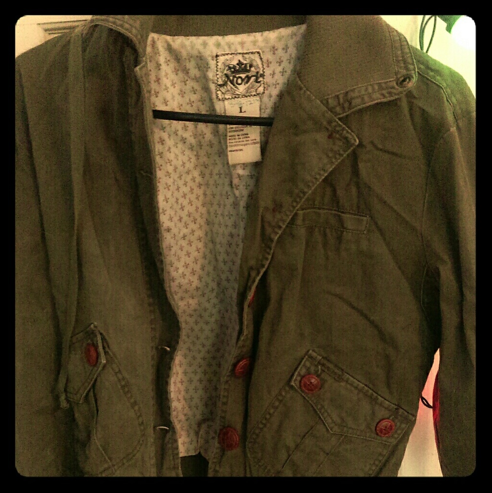 SOLD Nori Olive Green Jacket