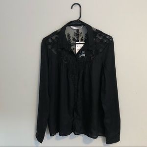 Black Blouse (Zara)