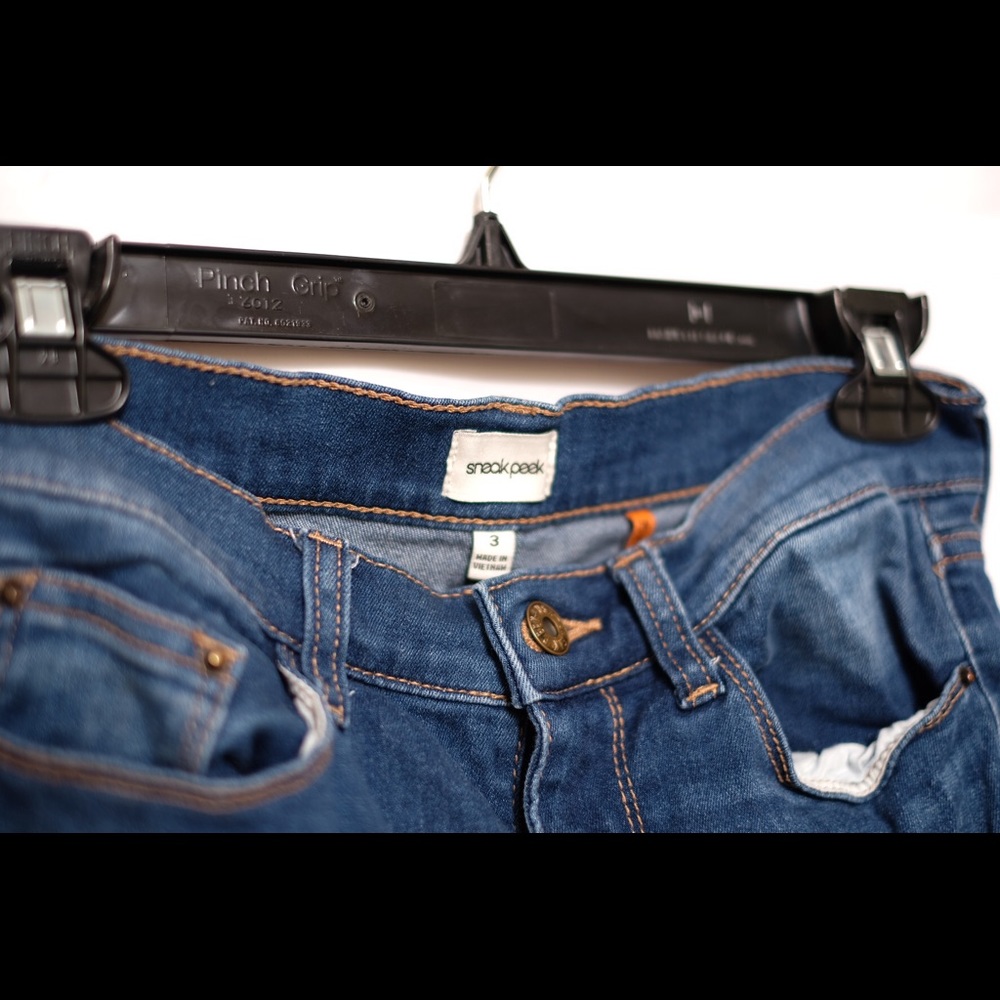 Skinny ankle length jeans