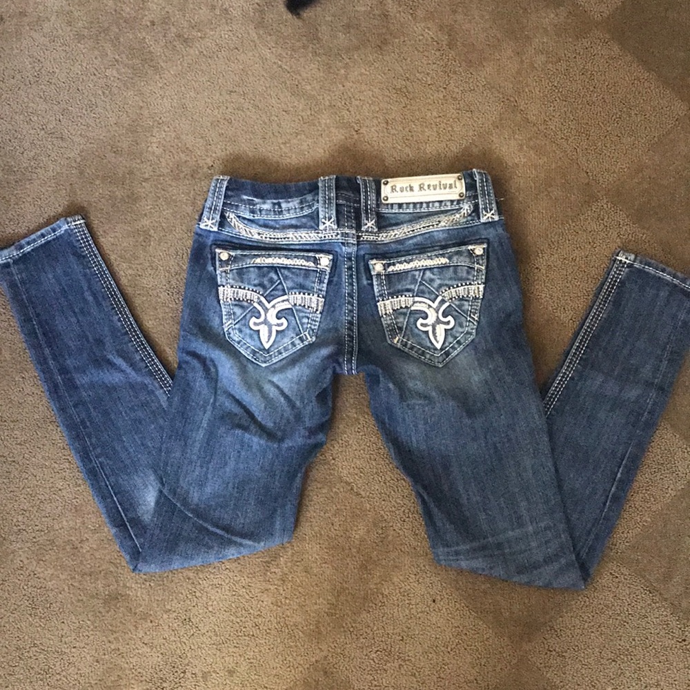 Rock Revival Skinny Size 24