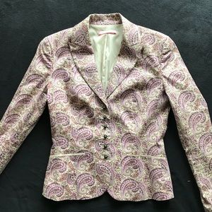 Gianni Bini Paisley Blazer Size 6