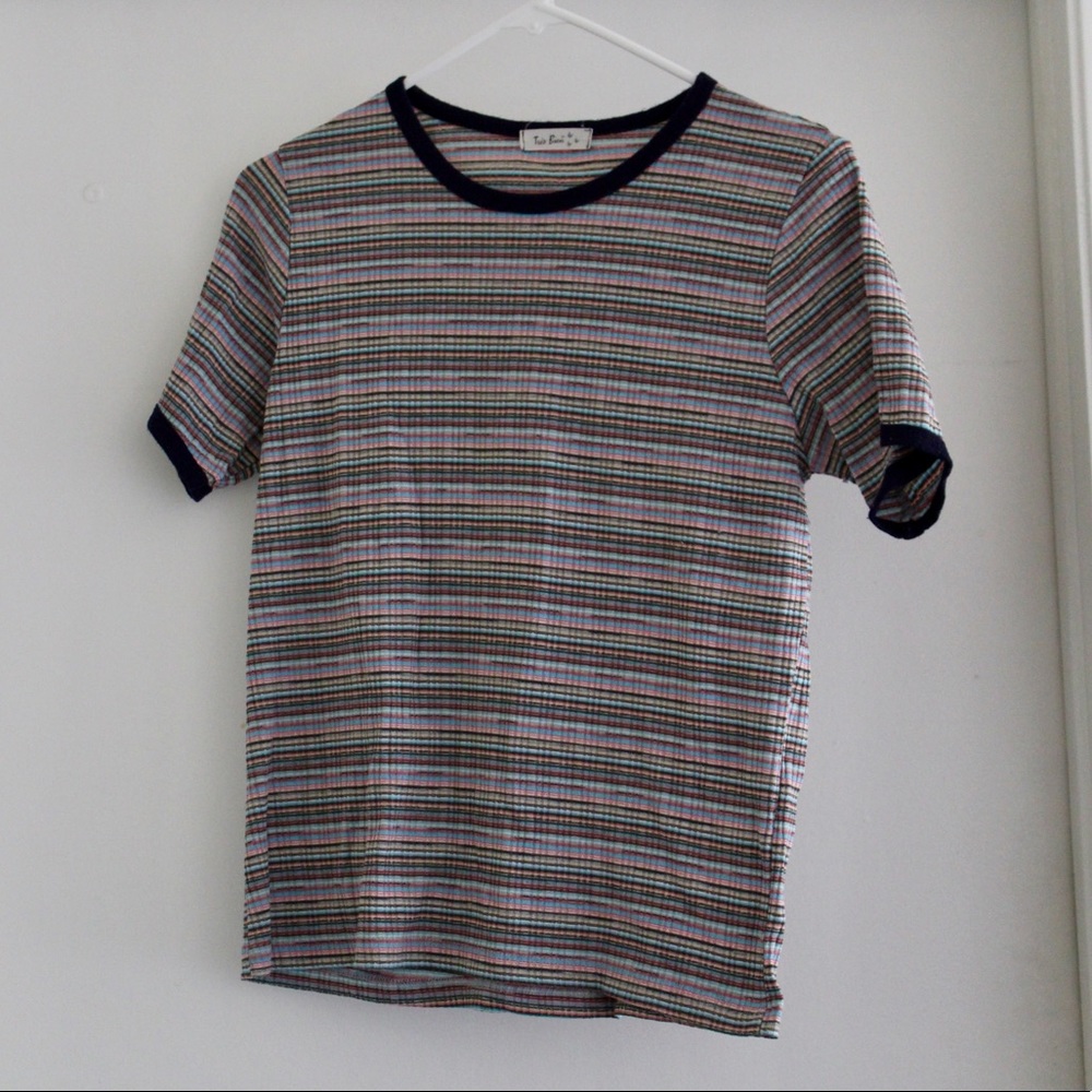 Très Bien Striped Tee