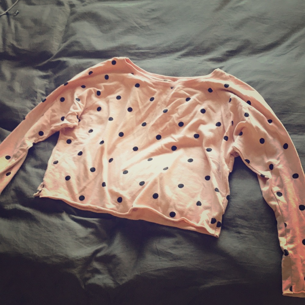 Forever 21 polka dot sweater