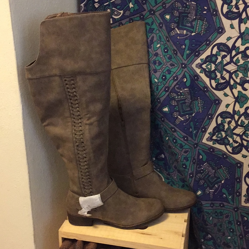 Over the knee boots