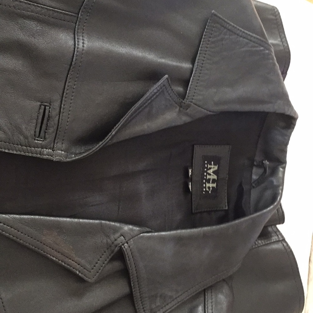 XL leather jacket