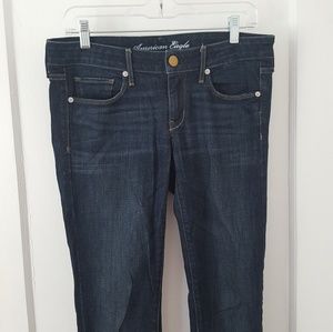 American Eagle blue jeans skinny stretch