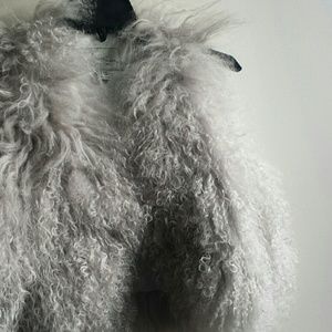 ||Marlo Lorenz || Boutique Faux Mongolian Fur Vest