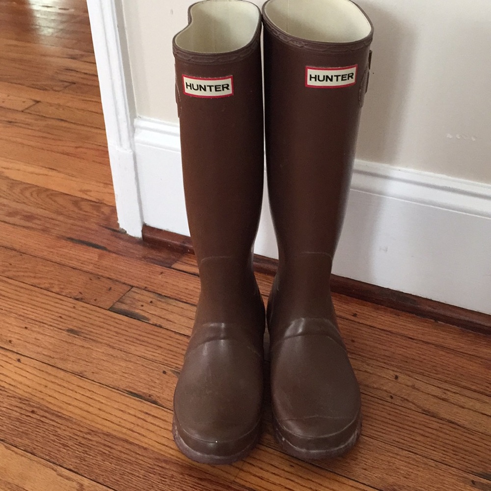 Hunter rain boots