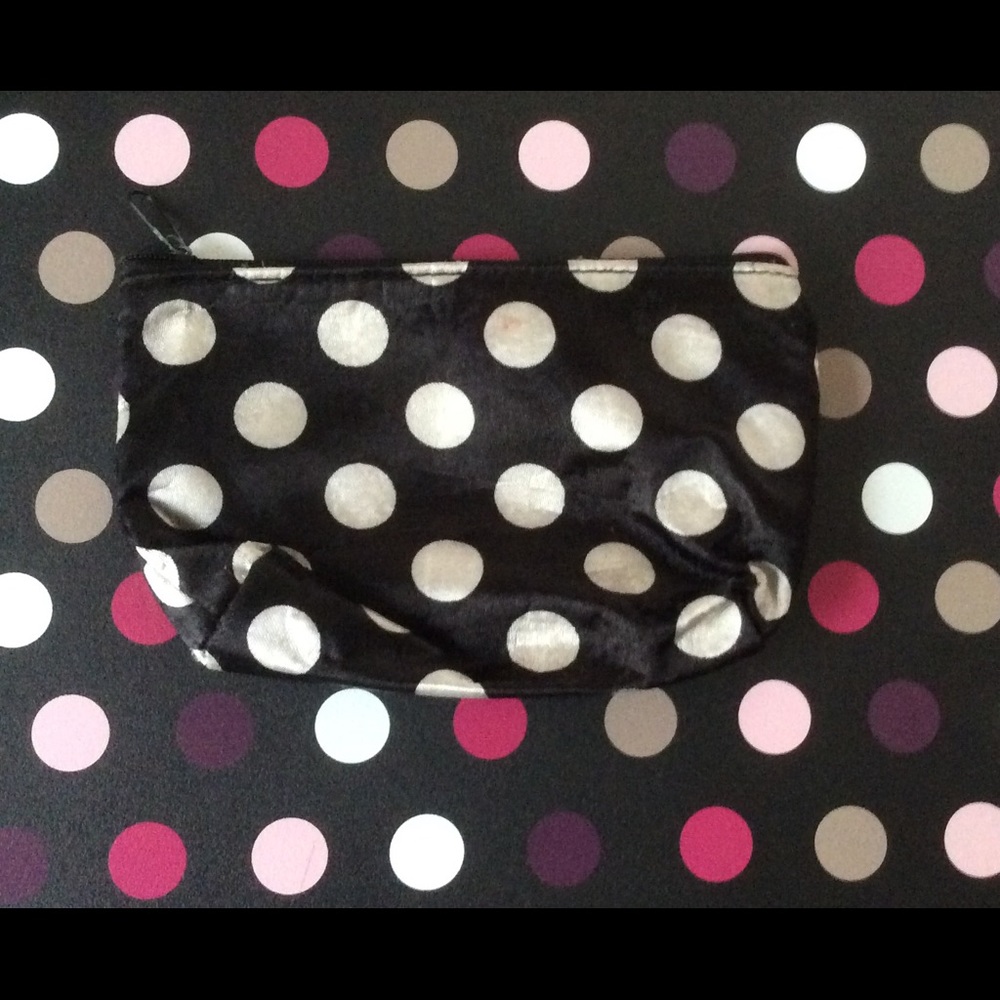 Polka Dot Cosmetic Bag