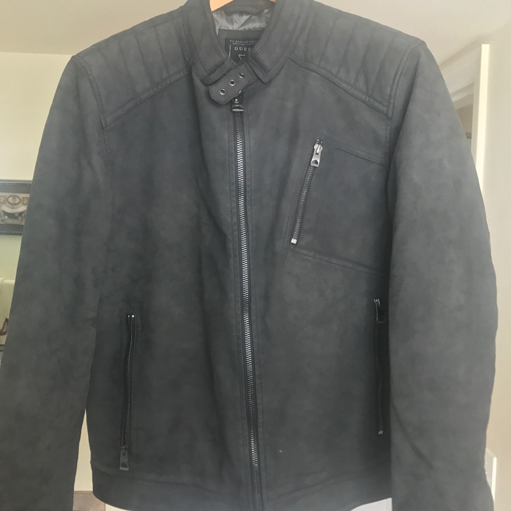 Guess leather jacket