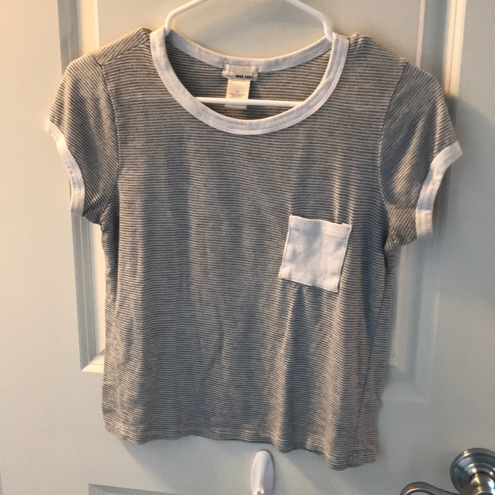 Striped Crop Top