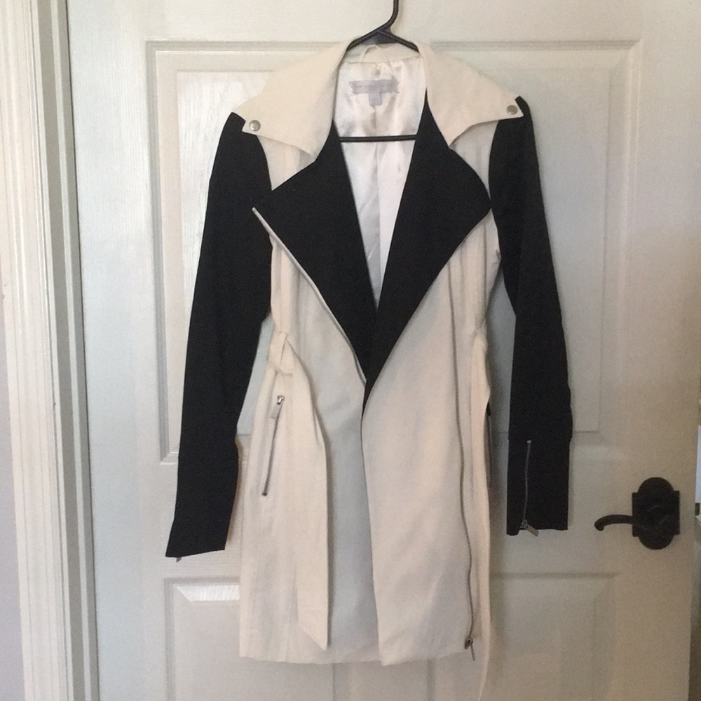 NY & Company stylish trench coat.