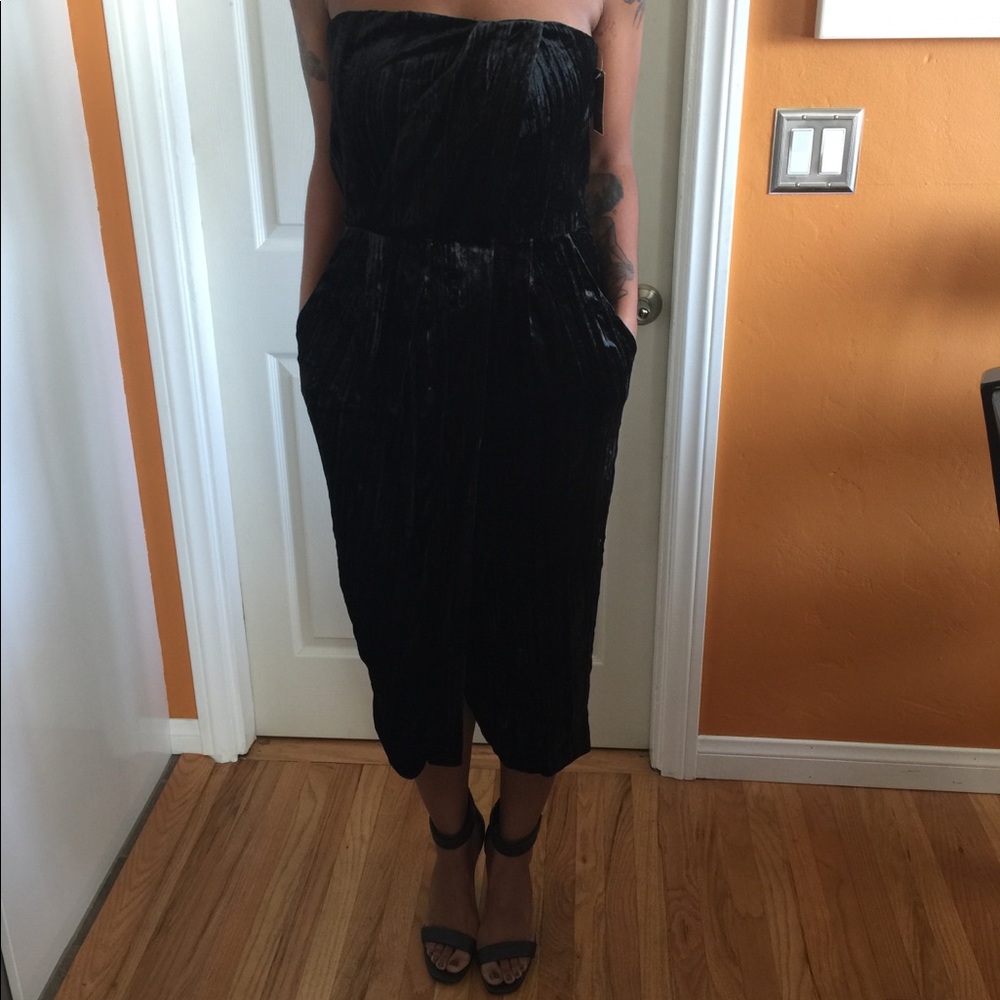 Rachel Roy Show Your Love Black Velvet Dress!