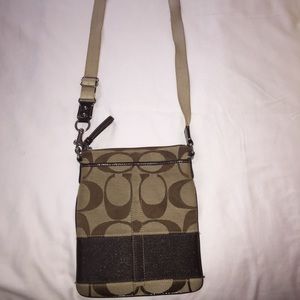 Signature coach crossbody