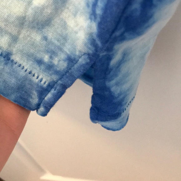 Blue Tie Dye Tank Top - Picture 4 of 7