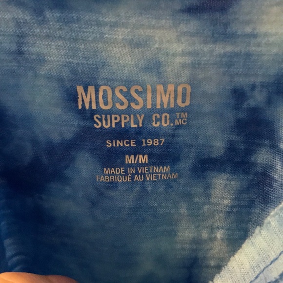 Blue Tie Dye Tank Top - Picture 5 of 7