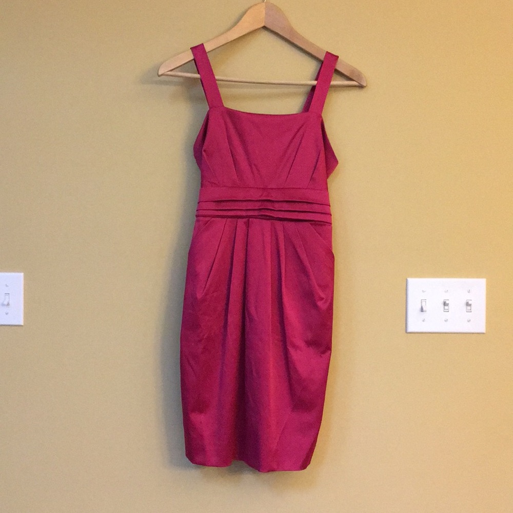 Pink Satin-y Dress