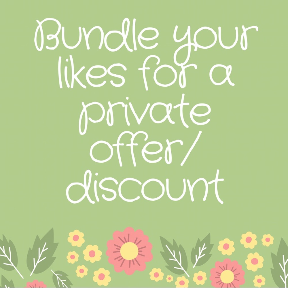 🌸BUNDLE TO SAVE🌸