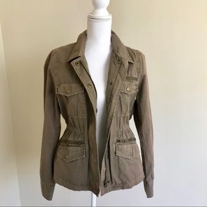 J. Crew Army Green Chino Classic Jacket 🌿