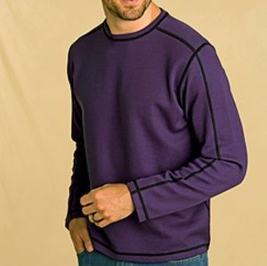 St. Croix open bottom cotton pullover