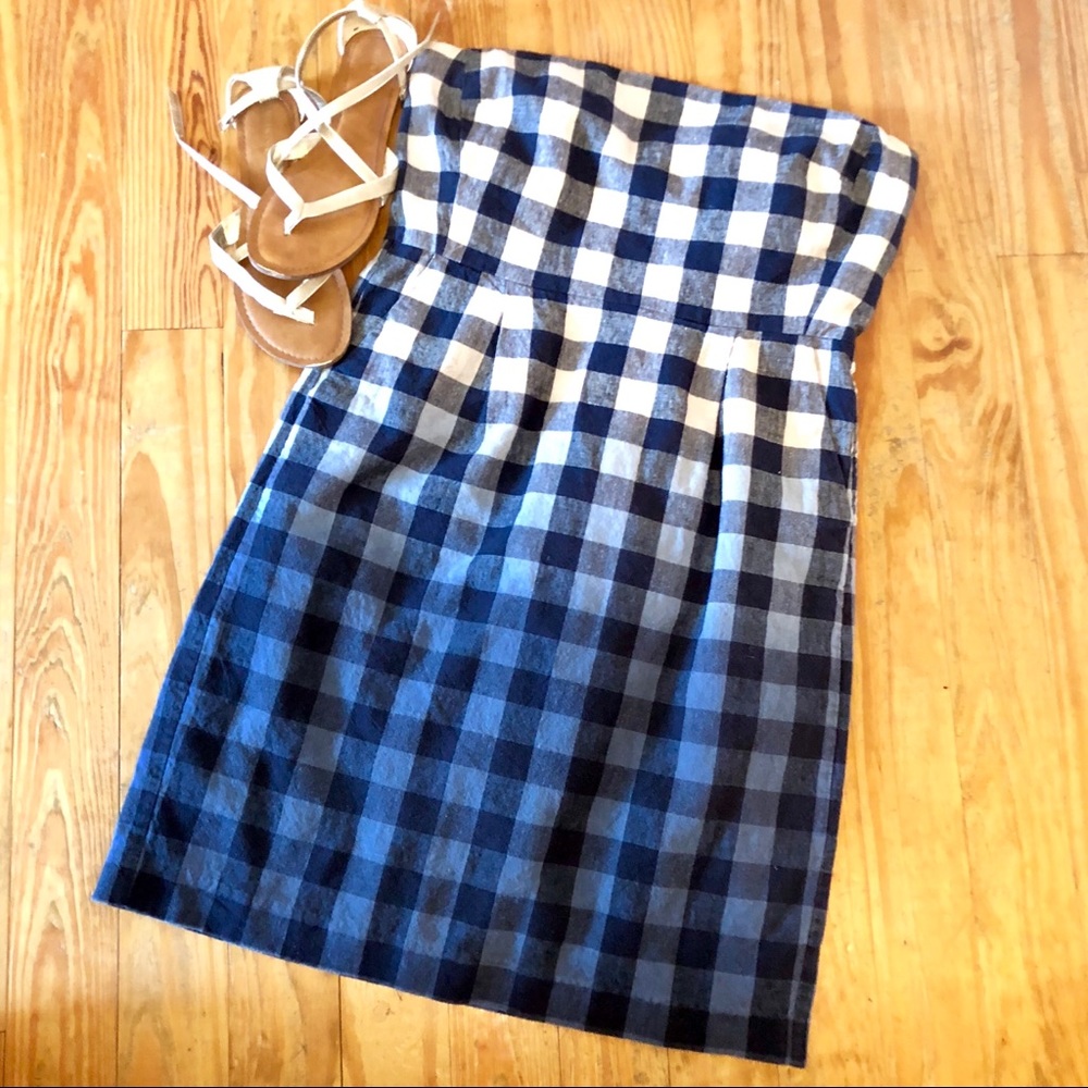 GAP Denim Strapless Dress [Sz 12]