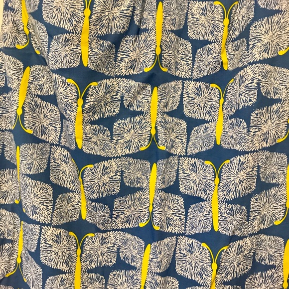 Lilly Pulitzer Blue Butterfly, One Shoulder Dress - Picture 2 of 3