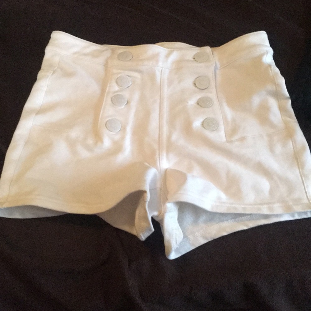 White shorts