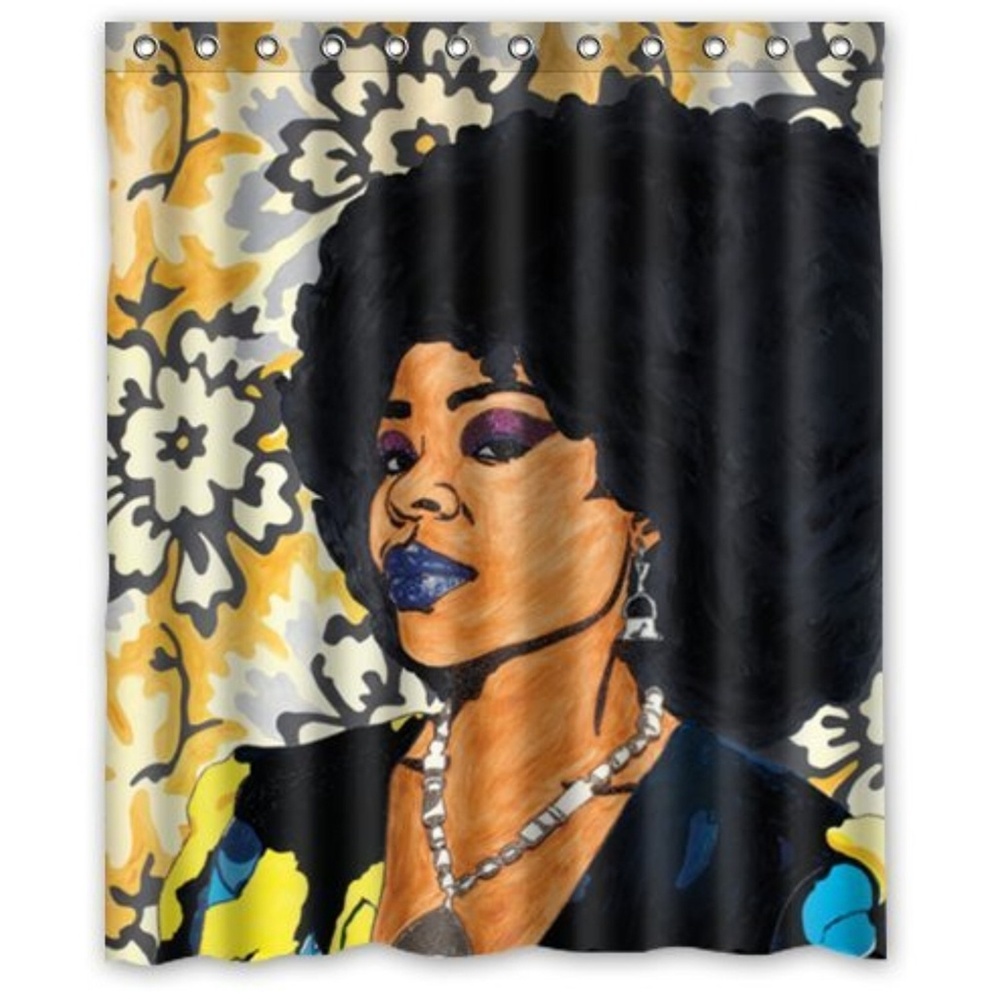 Shower Curtain with hooks