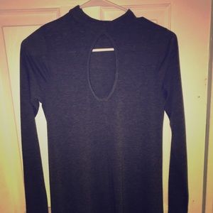 Key Hole T shirt Dress