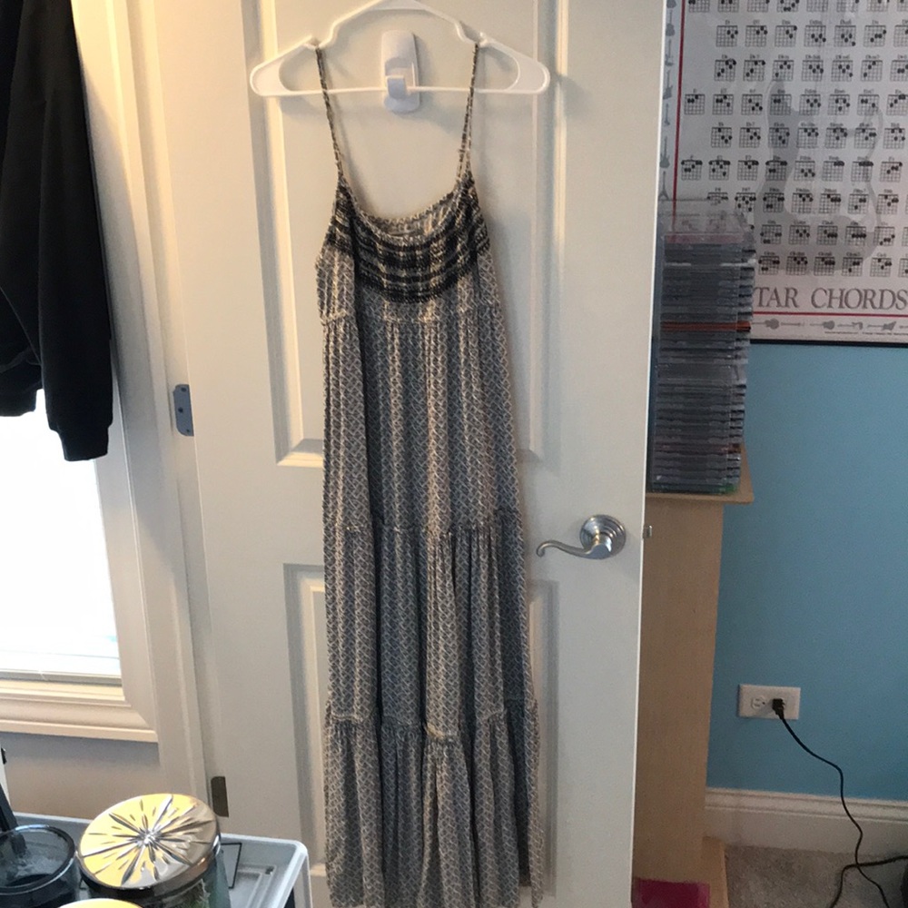Patterned Maxi Dress