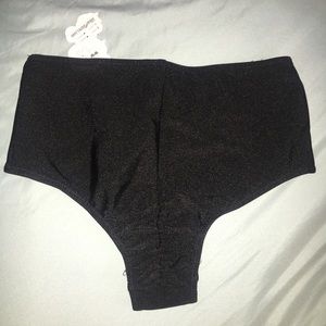 Electro High Waisted Booty Shorts