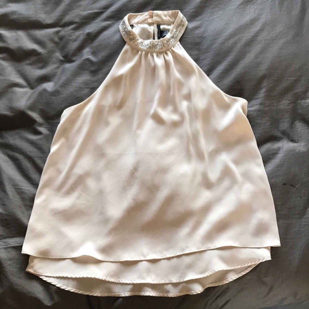 Dressy sleeveless top