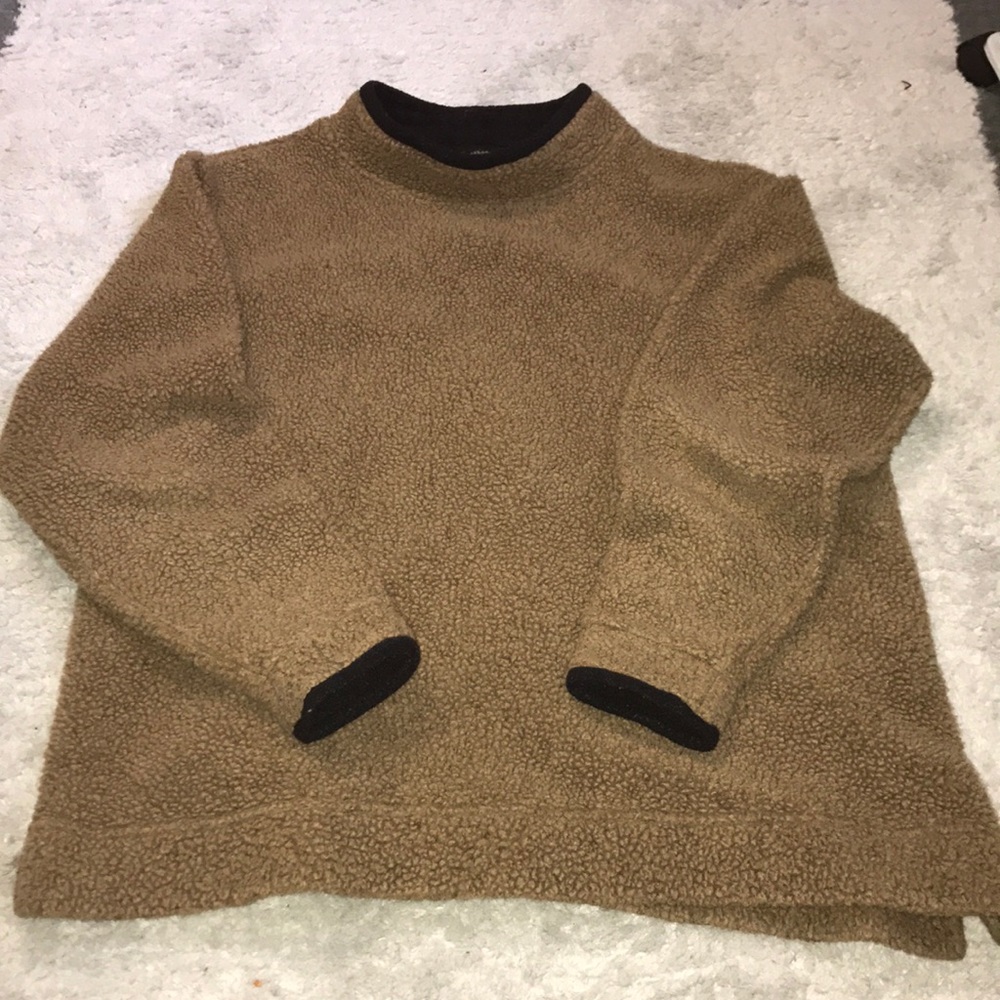 L.L. bean teddy turtleneck sweater