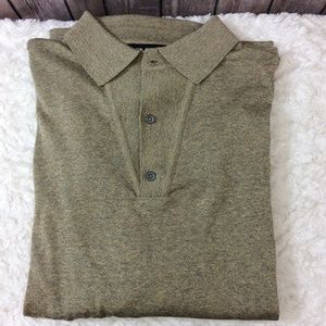 NWOT Long-sleeve cotton blend Polo XL