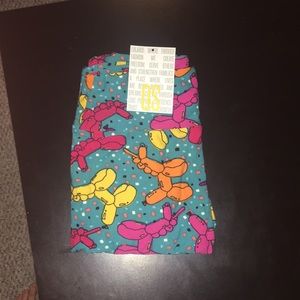 LLR Birthday leggings balloon animals