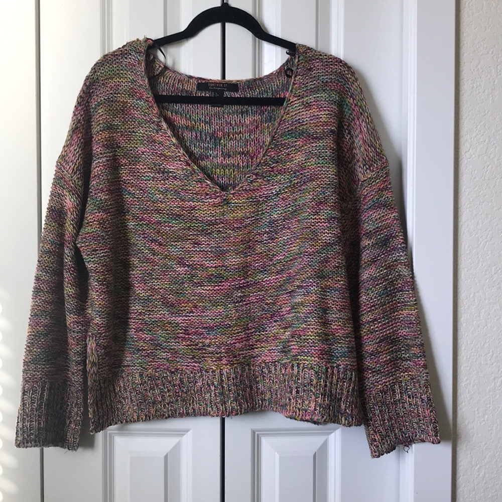 Faded Rainbow Sweater