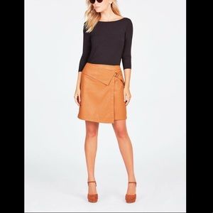 Asymmetrical Fold Over Skirt